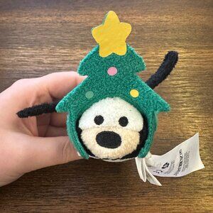 NWOT Disney Tsum Tsum Mini Goofy Plush 3.5" Christmas Tree Costume Advent 2018